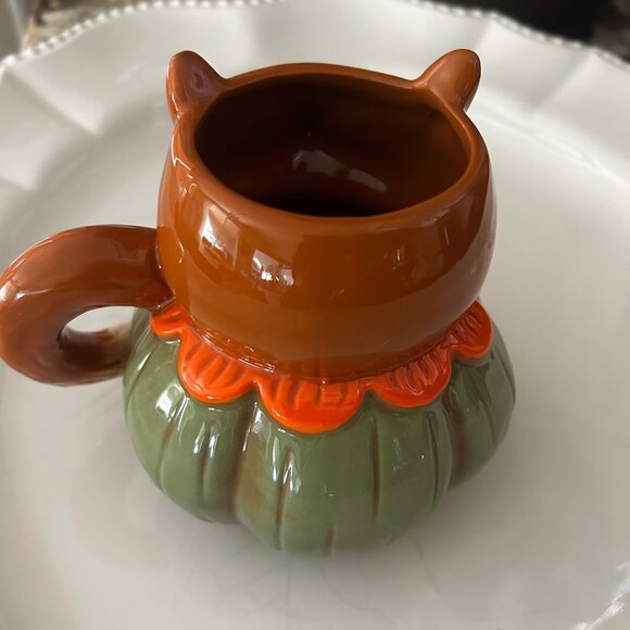 New Johanna Parker Halloween Fox Harvest Mug Fall Thanksgiving Mugs - Picture 10 of 12